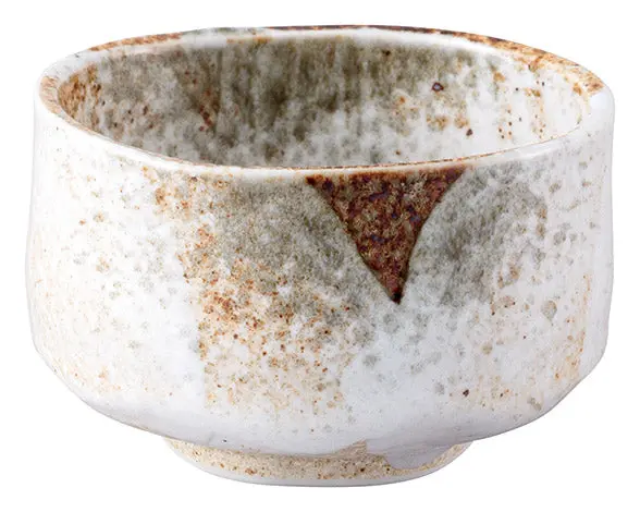 Seiangama Snow Shino Matcha Bowl – Crisp White Glaze With Gentle Speckling 1