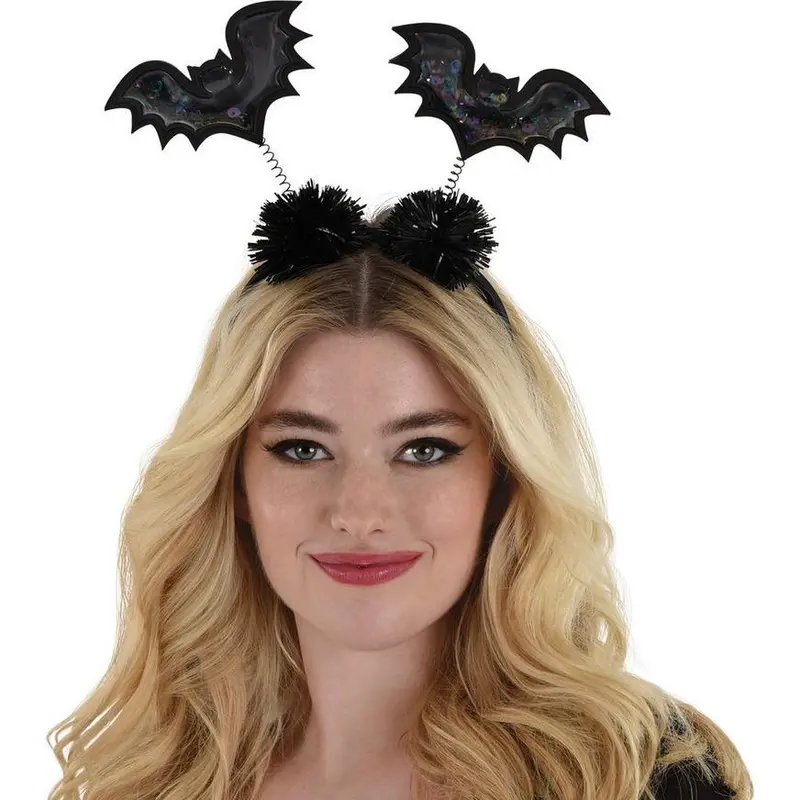Sequin-Friendly Bat Head Bopper – Festive Costume Accessory 1