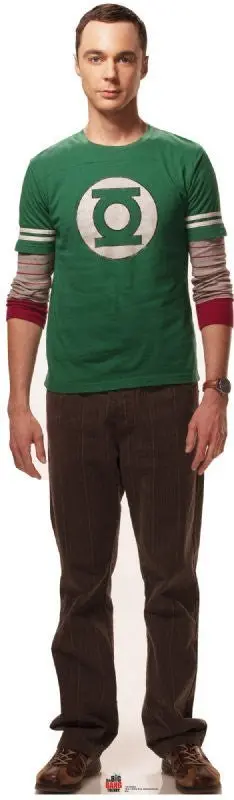 Sheldon Cooper Life-Size Cardboard Cutout – Big Bang Theory Replica, Ships In 10–14 Business Days 1