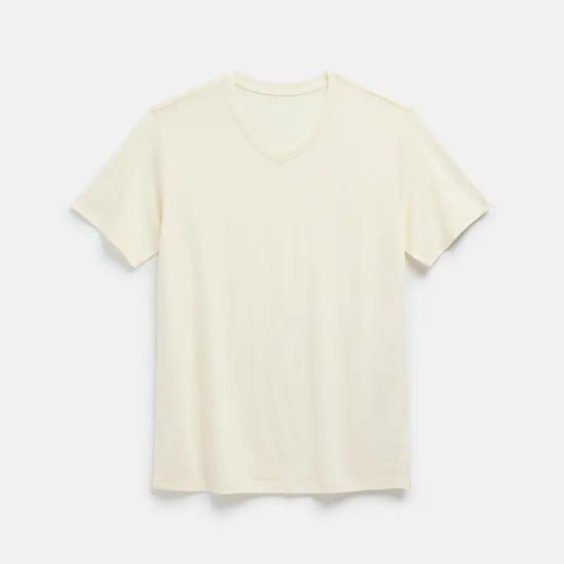 Signature V-Neck T-Shirt – Streamlined Silhouette 1