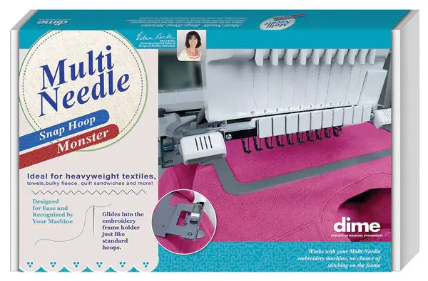 Snap Hoop Monster Multi-Needle Embroidery Frame – 8" X 12" 1