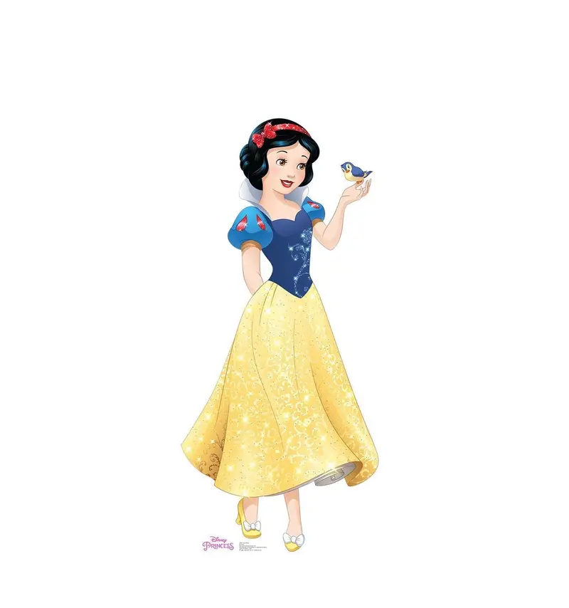 Snow White Friendship Adventures Life-Size Cardboard Cutout – Themed Full-Height Display, 10–14 Day Production 1