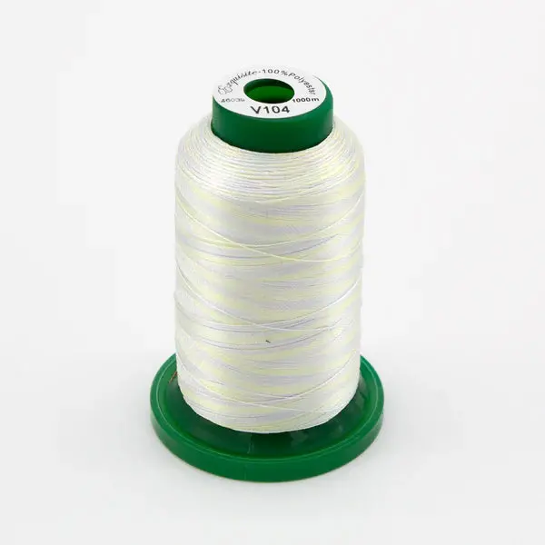 Soft Pastel Variegated Embroidery Thread – Gentle Blend (1000M, V104) 1