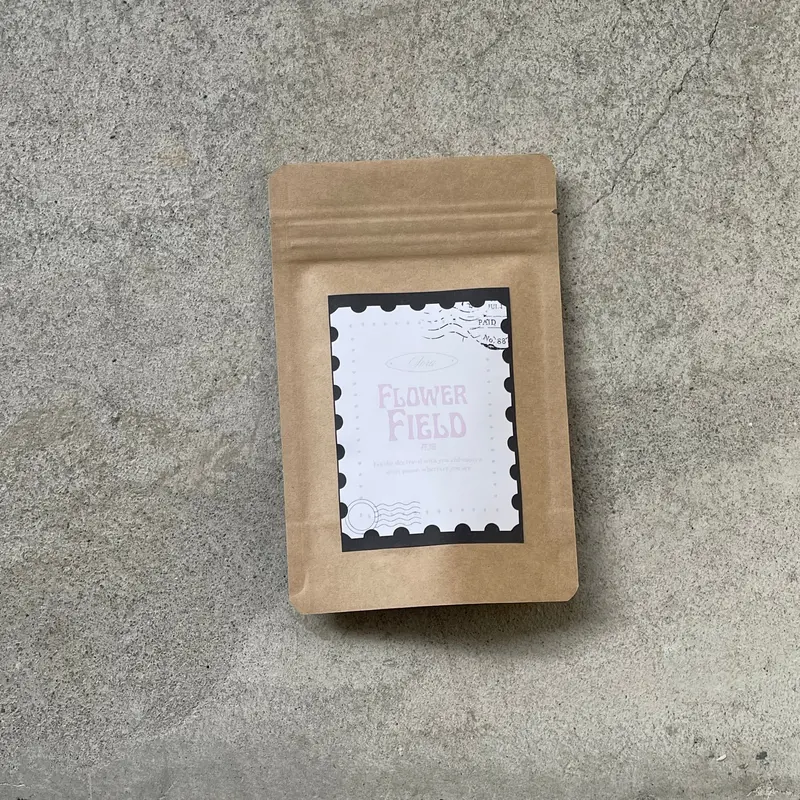 Sora Rose Petal Black Tea – Flower Field Infusion, Elegant Tea Packets 1