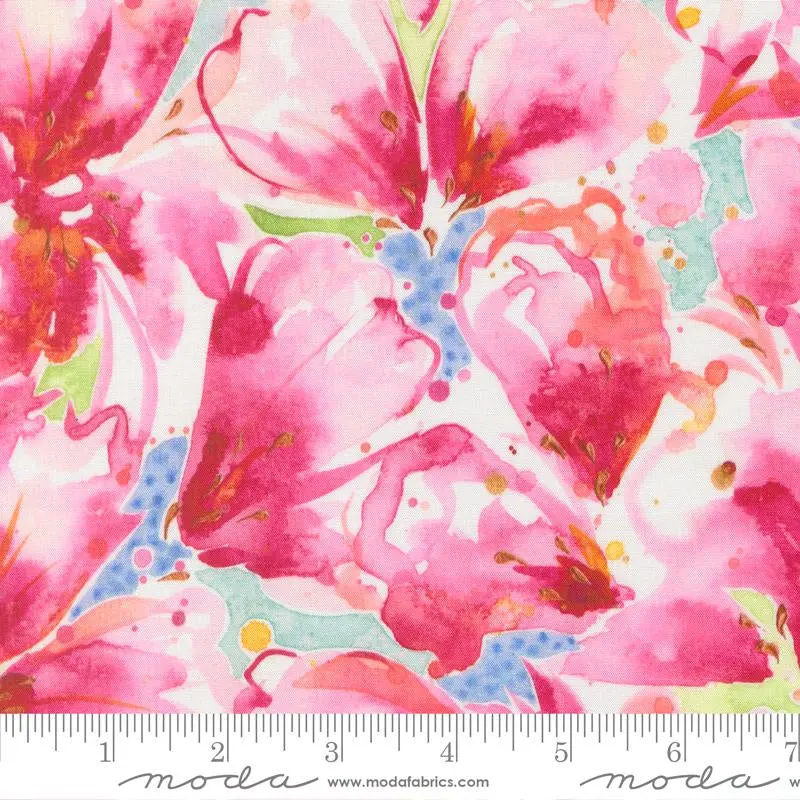 Soulstice Rayon Peony Fabric – Fluid Drape Blend (Sku 39861-11R) 1