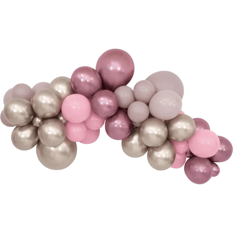 Sparkling Pink Balloon Garland Kit – Festive Diy Bundle 1