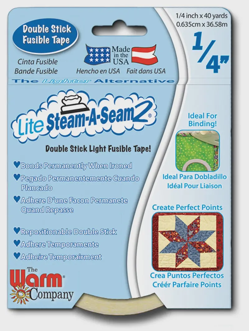 Steam-A-Seam 2 Lite Fusible Web – 1/4 Inch Wide × 40 Yards 1