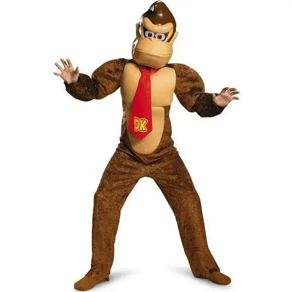 Super Mario Donkey Kong Kids' Deluxe Costume – Premium Build 1