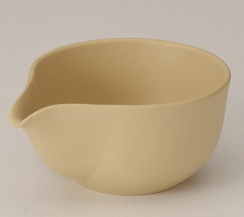 Takasuke Kiln Tokoname Yuzamashi Cooling Bowl – Sand Yellow, 160 Ml 1