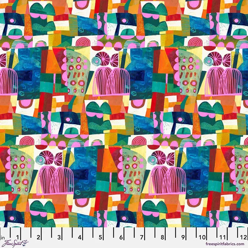 Talipa Fabric Design In Multicolor Blend | Colori Collection 1