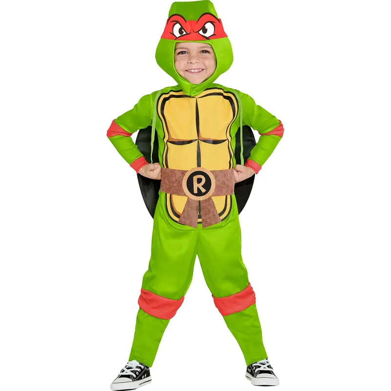 Teenage Mutant Ninja Turtles Raphael Kids' Costume – Classic Green Mask 1