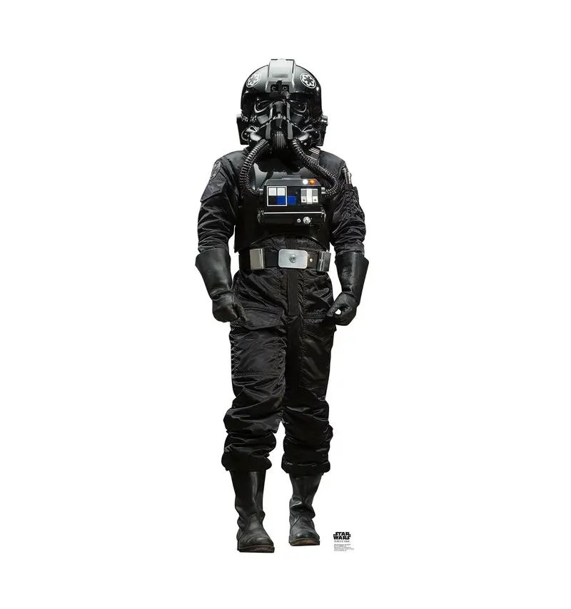 Tie Pilot Life-Size Standup – Atmospheric Star Wars: Rogue One Design, Custom Fabricated (10–14 Business Days) 1