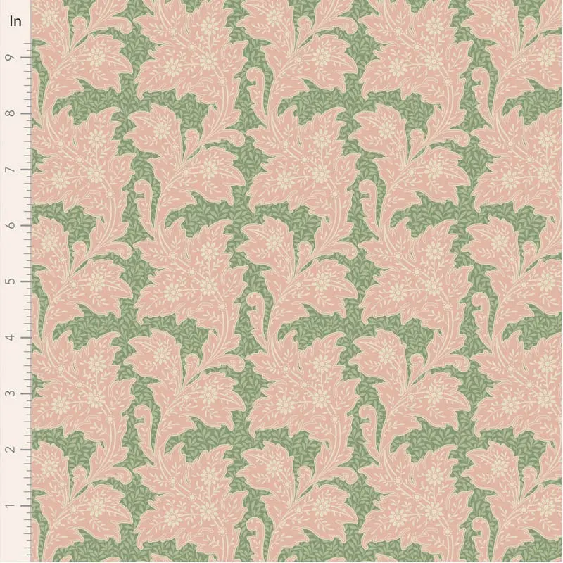 Tilda Songbird Stella Cotton Fabric – Sage Colorway 1