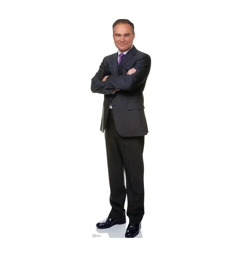 Tim Kaine Life-Size Standup – Political Portrait Cutout, Custom-Made Cardboard Display (10–14 Day Fulfillment) 1