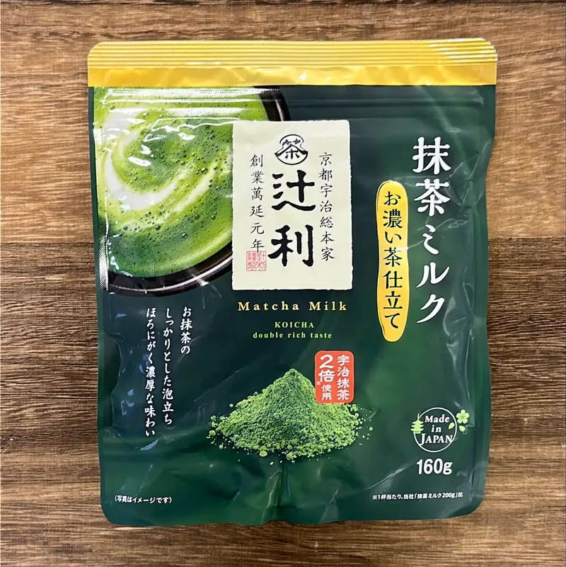 Tsujiri Double-Rich Koicha-Style Matcha Milk Instant Powder – 150G 1