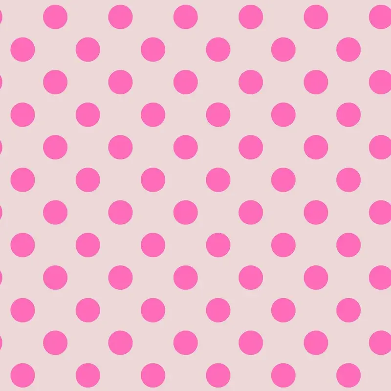 Tula Pink Everglow Neon Pom Poms Cosmic Cotton Fabric 1