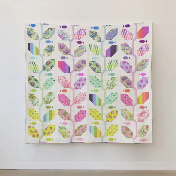 Tula Pink Floral Reef Marine Meadow Fabric Collection – Freespirit Quilting Cotton Kit 1