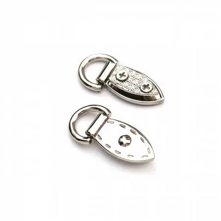 Two Nickel Decorative Mini Strap Connectors – Sallie Tomato 1