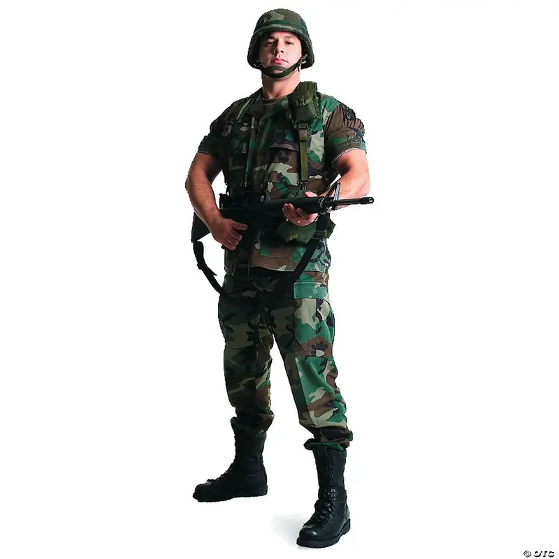 U.S. Army Soldier Life-Size Cardboard Standup – Tailored To Order (10–14 Day Turnaround) 1