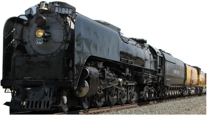 Union Pacific 844 Locomotive Life-Size Cardboard Standup – Railroad-Themed, 10–14 Day Production 1
