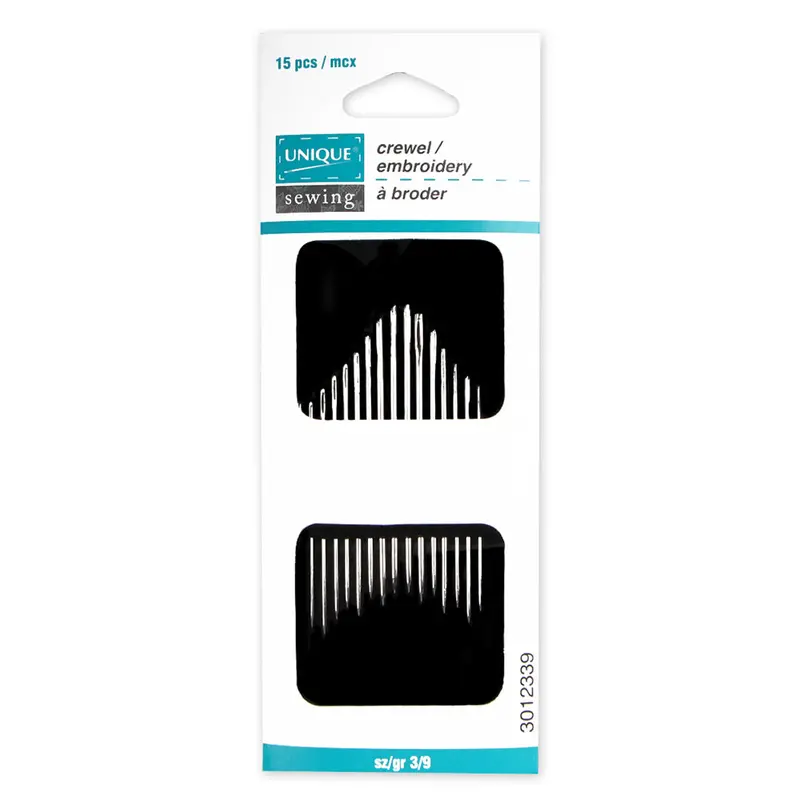 Unique Crewel Embroidery Needles Set – Curved & Straight 1