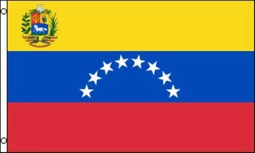 Venezuela National Flag – 5' X 3' Outdoor-Grade Polyester 1
