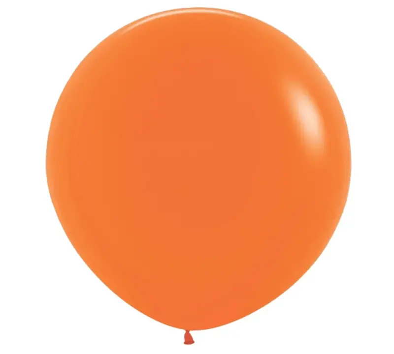 Vibrant Orange 36-Inch Latex Balloons – Bold Sempertex Pack (2 Count) 1