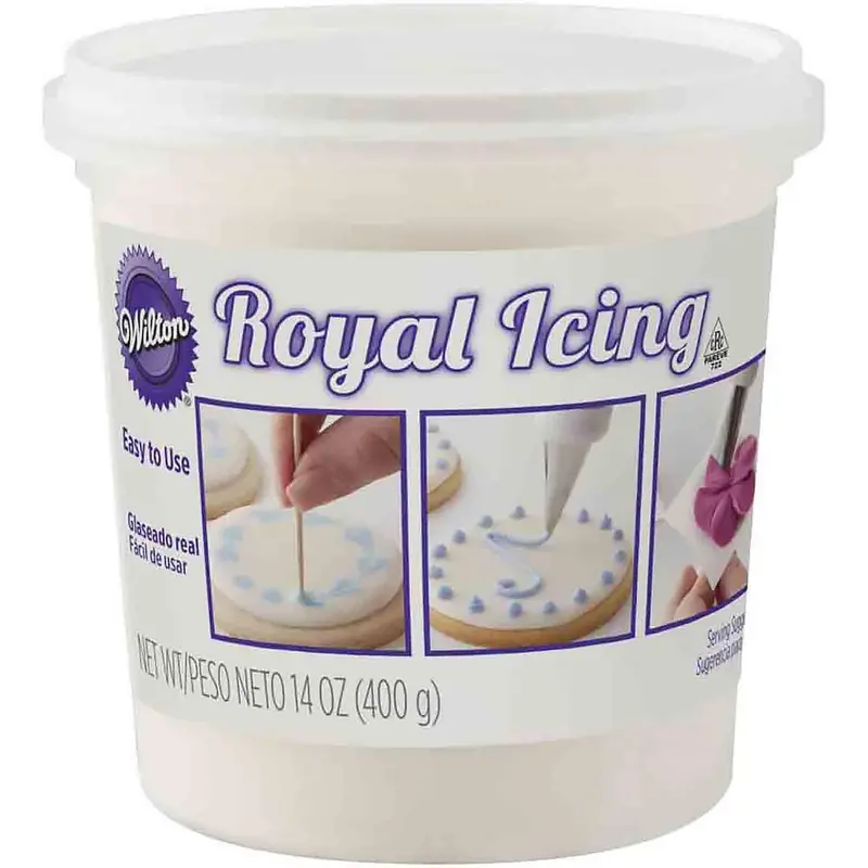 White Royal Icing – 14-Ounce Ready-To-Use Frosting 1