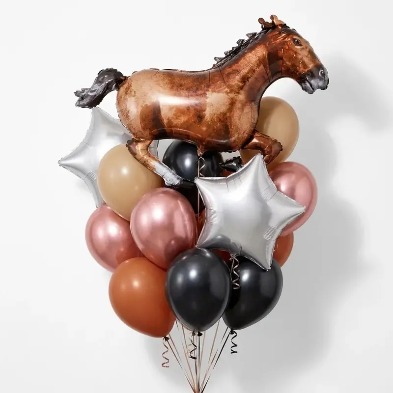 Wild Spirit Themed Balloon Bouquet – Nature-Inspired Celebration Arrangement (1-Pack) 1