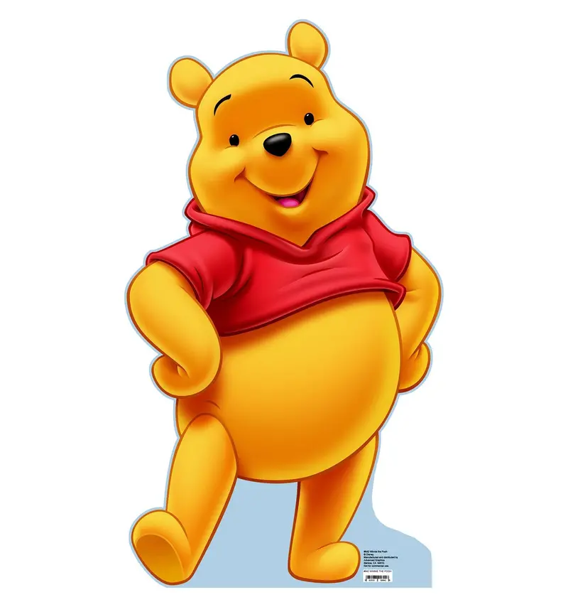 Winnie The Pooh Full-Size Cardboard Standee – Bespoke Build, 10–14 Day Fulfillment 1