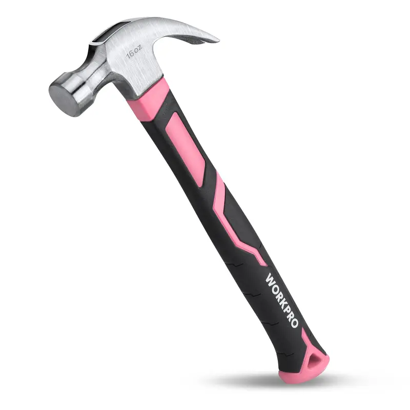 Workpro 16 Oz Forged Claw Hammer — Fiberglass Handle & Hardened Steel Head 1