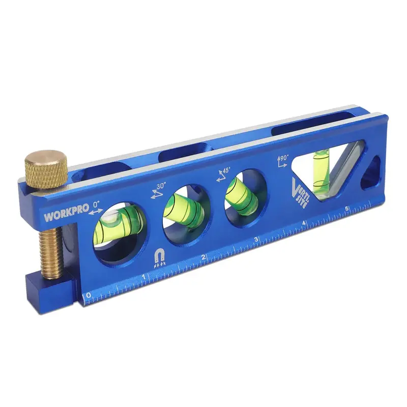 Workpro 6.5-Inch Aluminum Torpedo Level With Accurate Vial Alignment 1