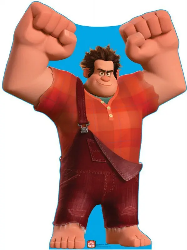 Wreck-It Ralph Life-Size Cardboard Cutout – Official Movie Replica, Handcrafted To Order, Ships In 10–14 Days 1