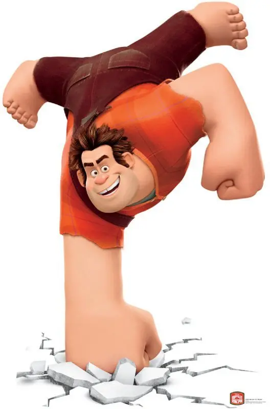 Wreck-It Ralph Slam Pose Life-Size Cutout – Official Licensed Design, 10–14 Day Production 1
