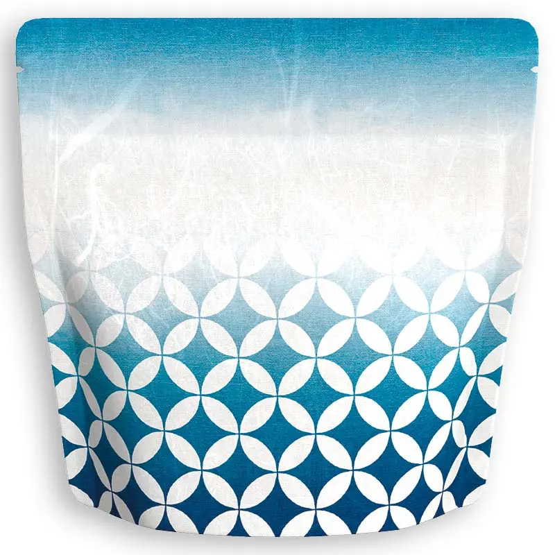 Yoshimura Nanaho Resealable Washi Paper Bag – Cloud & Seven Treasures Design 1