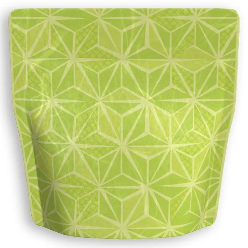 Yoshimura Pack 1396 Reusable Washi Paper Gift Bag – Hemp Leaf Hexagon Pattern 1