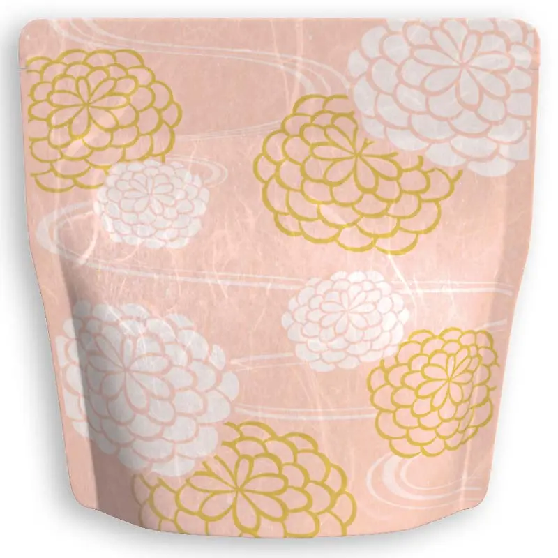 Yoshimura Pack 1397 Reusable Washi Paper Gift Bag – Temari-Style Chrysanthemum 1