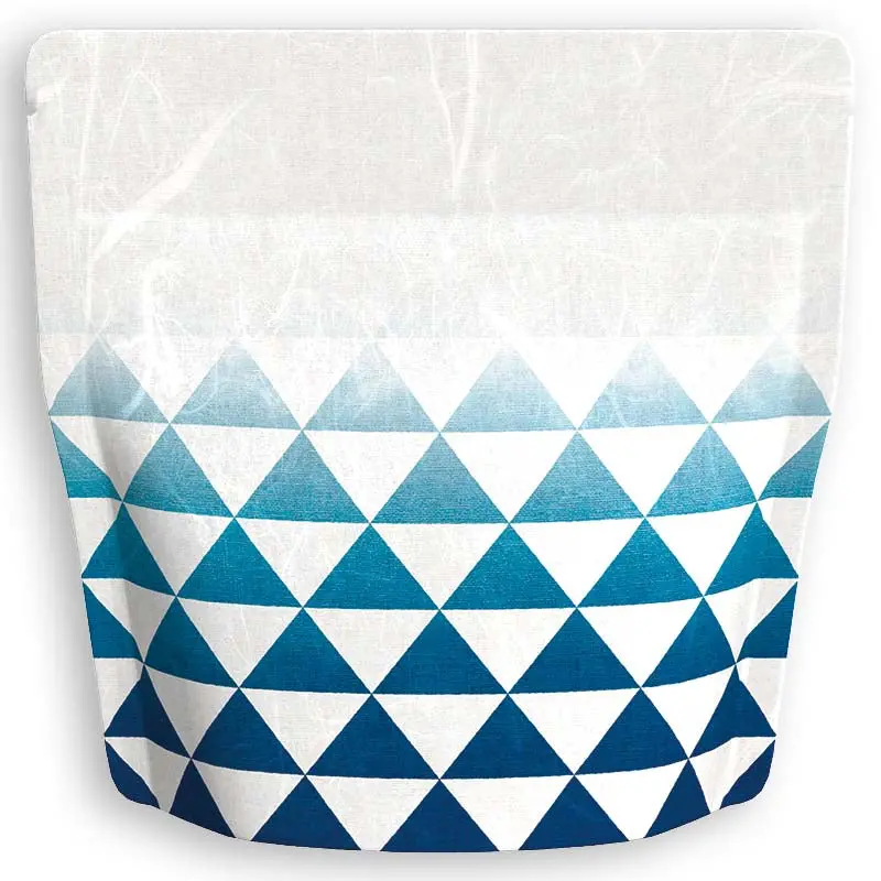 Yoshimura Washi Paper Bag – Resealable Uruko Scales Packaging (Traditional Japanese Craft Paper) 1