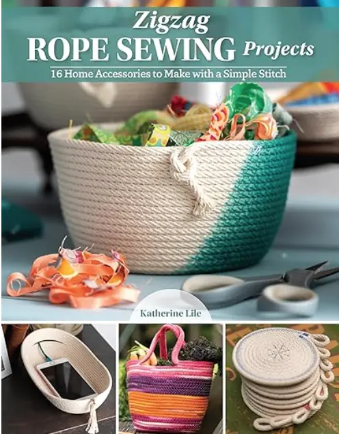 Zigzag Rope Sewing Projects – Diy Tutorials For Corded Decorative Stitching 1