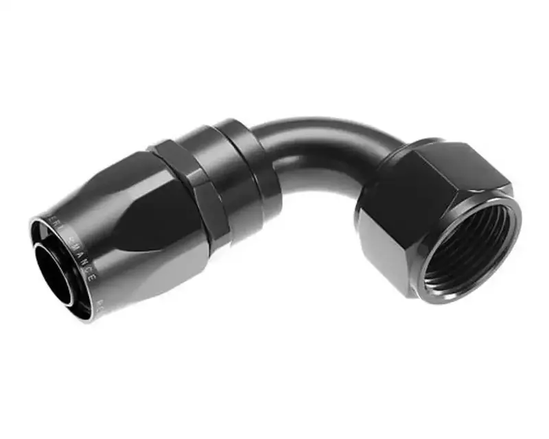 90-Degree Female Aluminum Fitting – Compact Right-Angle Connector 1