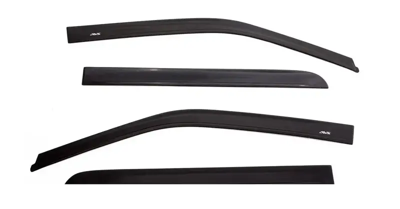 Auto Ventshade 194818 Smoke In-Channel Vent Visors – 4-Piece Deflector Kit 1
