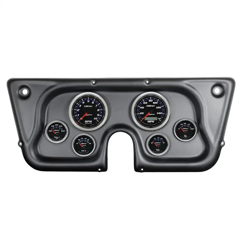 Autometer 7032-Cb Classic Dash Gauge Kit – Rpm, Mph, Fuel, Oil Pressure, Water Temp & Voltage For 1967–1972 Chevy Trucks 1
