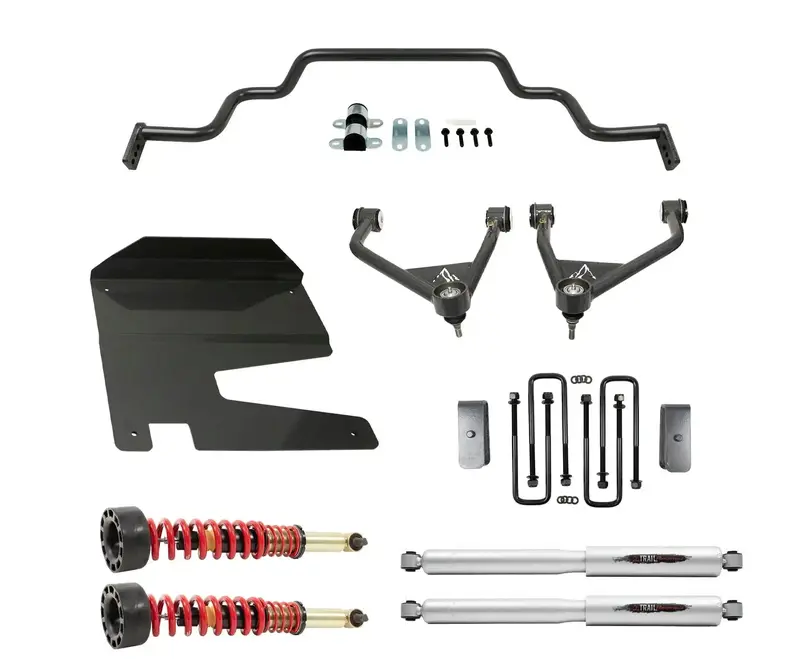 Belltech 150212Hk 4" Lift Kit – Front & Rear Trail-Tuned Coilovers And Performance Shocks 1