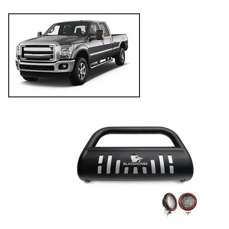 Black Horse Off-Road Steel Skid Plate – Heavy-Duty Underbody Protection 1