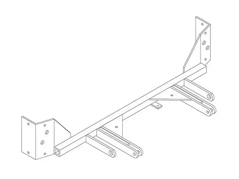Blue Ox Base Plate Tow Bar System – Includes Standard Attachment Tabs, 3,500 Lb Rating (Bx1965) 1