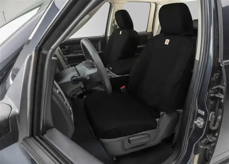 Covercraft Ssc2518Cobk Custom-Fit Indoor Car Cover For 2017–2018 Ram 1500 With Bucket Seats And Adjustable Features 1