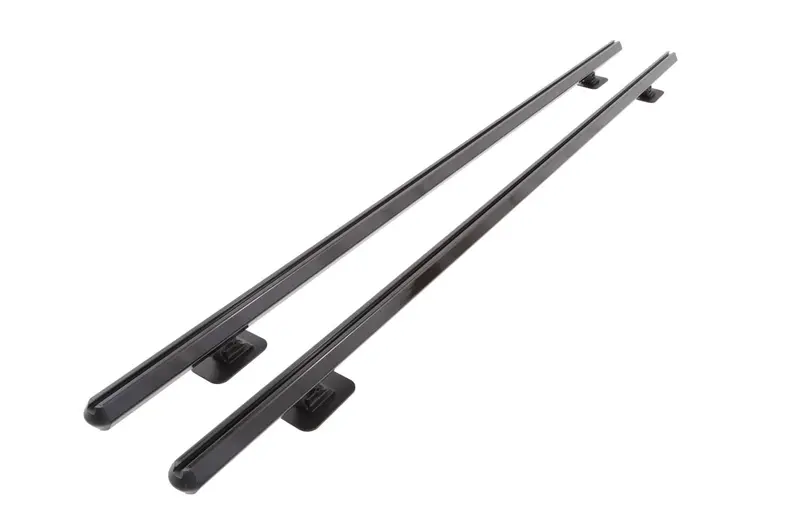 Dee Zee Hex Side Rails – Black Anodized, Compatible With 2004–2026 F-150 & 2017–2025 Super Duty (6.5' Bed) 1