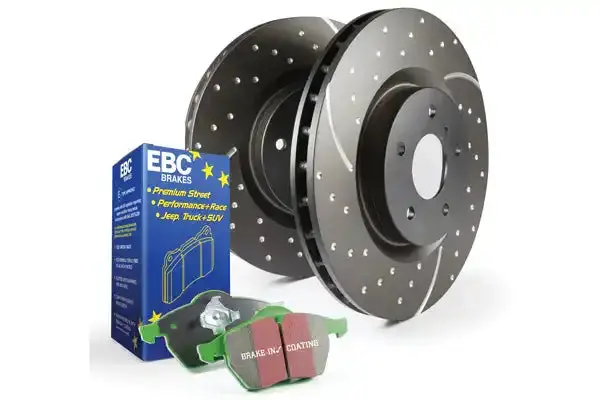 Ebc Brakes S3Kr1132 Gd Sport Brake Rotors – Wide Slot Cooling Design For Fade Resistance 1