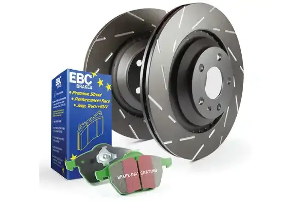 Ebc S4Kf1459 Precision-Slotted Brake Rotors – Noise-Reducing Narrow Slot Design 1