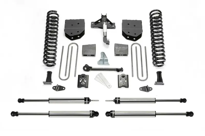Fabtech K20101Dl 6-Inch Basic Lift System – Includes Dual-Linked Shocks For 2005–2007 Ford F250 4Wd 1